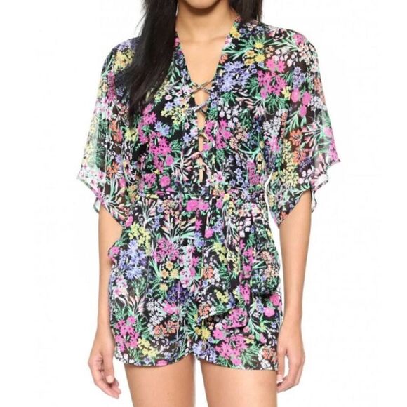 Yumi Kim Drift Away Floral Romper - Picture 1 of 5
